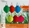 Solar Laterne Nylon 6 Farben Ø20cm H.23cm kalt/weiß Produktbild-Vorschau 9