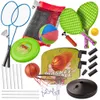 Zestaw sportowy 5v1 badminton koszykówka siatkówka tenis Podgląd zdjęcia produktu 2