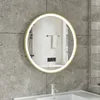 Spiegel voor de badkamer - Goud - Diameter 60 cm, Productafbeelding-voorbeeld 3