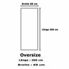 Oversize Damen Winter Schal – 100% Viskose, Olive Grün Produktbild-Vorschau 3