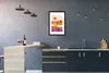 MuchoWow® Gerahmtes Poster Stolz - Lesbische Flagge - Produktbild-Vorschau 2