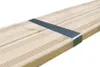 Interline set RVS Hoekverbinding Houtenbad Rond toprail 27 Produktbild-Vorschau 4