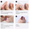 Fußnägel zum Aufkleben, Falsche Fußnägel Kit, 15 Größen Produktbild-Vorschau 4