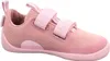 A side view of a pink child's shoe with two velcro straps. Produktbild-Vorschau