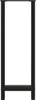 vidaXL Gambe tavolo bar nero 2 pezzi 40x(110-111) cm Anteprima dell’immagine prodotto 4