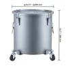 VEVOR Fritteusen-Fetteimer, 30 L Ölentsorgungsbehälter mit Produktbild-Vorschau 8