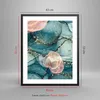 Gerahmtes Poster - Schwarzer Rahmen - Flüssigkeit Gold Rosa Produktbild-Vorschau 5