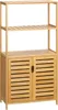kleankin Meuble salle de bain en bambou, armoire salle de Voir les images du produit 1