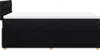 vidaXL Boxspringbed met matras, zwart, 100x200 cm, stof Productafbeelding-voorbeeld 7