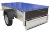 Gartenanhänger 200 Kipp mit Stützrad und blauer Plane Produktbild-Vorschau 2