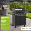 Juskys BBQ Gasgrill Savannah - 4 Brenner & 1 Seitenbrenner Produktbild-Vorschau 7