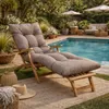 Cuscino per chaise longue BANANAIR 185 x 60 x 15 cm beige Anteprima dell’immagine prodotto 6