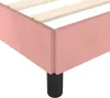 Bettgestell mit Kopfteil Rosa 140x200 cm Samt Produktbild-Vorschau 7