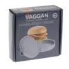 Lis na hamburgery Vaggan, hliník, 11x2 cm, strieborný Náhľad obrázku produktu 3