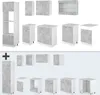 Küchenzeile Vicco R-Line Beton 300 cm mit Hochschrank, ohne Produktbild-Vorschau 6