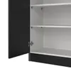 Fox Kleiderschrank 2 Türen mattschwarz. Produktbild-Vorschau 8