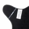A close-up view of a black fabric product with a textured pattern and a label attached. Produktbild-Vorschau