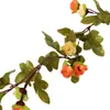 vidaXL Blumengirlanden Blumen 6 Stk. Sonnenuntargang 215 cm Produktbild-Vorschau 4