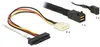 DELOCK Cavo SAS Mini SAS HD -> 4x SAS 29Pin St/Bu 0,50m Anteprima dell’immagine prodotto 3