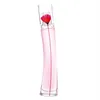 A perfume bottle with a pink liquid and a red poppy inside. Voir les images du produit