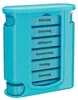 WELLGRO Tablettenbox 7 Tage 4 Fächer – Pillenbox & Produktbild-Vorschau 1