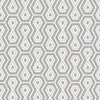Profhome 377076-GU Grafik Tapete Retro matt grau gold weiß Produktbild-Vorschau 1