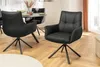 riess-ambiente Drehbarer Design Stuhl SIGNATURE schwarz Produktbild-Vorschau 3