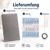 Tischkalender 2027 mit Metallaufsteller magnetisch Produktbild-Vorschau 4