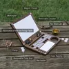 27 Grid Portable Aquarell Palette, Schwarz Nussbaum Produktbild-Vorschau 3