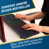 KLIM Blaze & Chroma - Gaming Tastatur & Maus Set Kabellos Produktbild-Vorschau 6