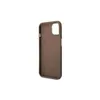 A brown iPhone case is shown from the side against a white background. Podgląd zdjęcia produktu