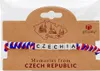 GiftyCity Pletený náramek Czechia v barvách trikolóry Náhled obrázku produktu 3