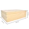 WoodGall Holzkiste mit Deckel groß 40×30×13cm – Produktbild-Vorschau 2