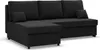 Ecksofa mit Schlaffunktion KEMI, Wohnzimmer Couch, Produktbild-Vorschau 1
