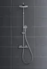 hansgrohe Showerpipe 200 1jet Vernis Blend cromato con Anteprima dell’immagine prodotto 9