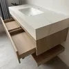 Wandhängendes Badezimmermöbel-Set mit Produktbild-Vorschau 8