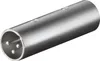 Goobay XLR Adapter/Kupplung, Stecker zu Stecker, Produktbild-Vorschau 1