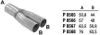 VEGAZ Auspuffrohr Universal UR-511 50,8mm 44mm 245mm 0,66kg Produktbild-Vorschau 2