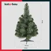 A small artificial Christmas tree with a stand, shown with dimensions indicated. Produktbild-Vorschau