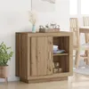 vidaXL Komoda Artisan – dub 80 x 40 x 75 cm drevotrieska Náhľad obrázku produktu 3