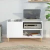 vidaXL Skříň na talíře bílá 84,5x38x48 cm odvozený výrobek Náhled obrázku produktu 3