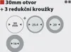 Pilový kotouč 190 x 30 x 2,2 mm na dřevo včetně redukčních Náhled obrázku produktu 4