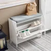 SoBuy FSR151-K-W Wywrotka na buty z 1 klapą Szafka na buty Podgląd zdjęcia produktu 3