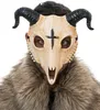 Dämonische Ziegenschädel Maske Produktbild-Vorschau 4