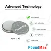 10x CR2032 PoundMax 3 V Lithium-Batterien 200mAh Produktbild-Vorschau 4