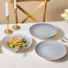 Teller Set 4-teiliges Keramik Ø27,7cm – Essteller, Pasta- & Produktbild-Vorschau 3