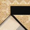 A close-up view of a rug, showing its texture and pattern. Voir les images du produit