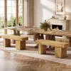 Massivholzbank, 120 cm lange Schuhbank, Produktbild-Vorschau 16