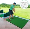 COSTWAY 150x100 cm golfslagmat, trainingsmat inclusief 3 Productafbeelding-voorbeeld 7