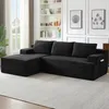 Ecksofa L-förmig, modulares Schlafsofa im Cloud-Design mit Produktbild-Vorschau 4